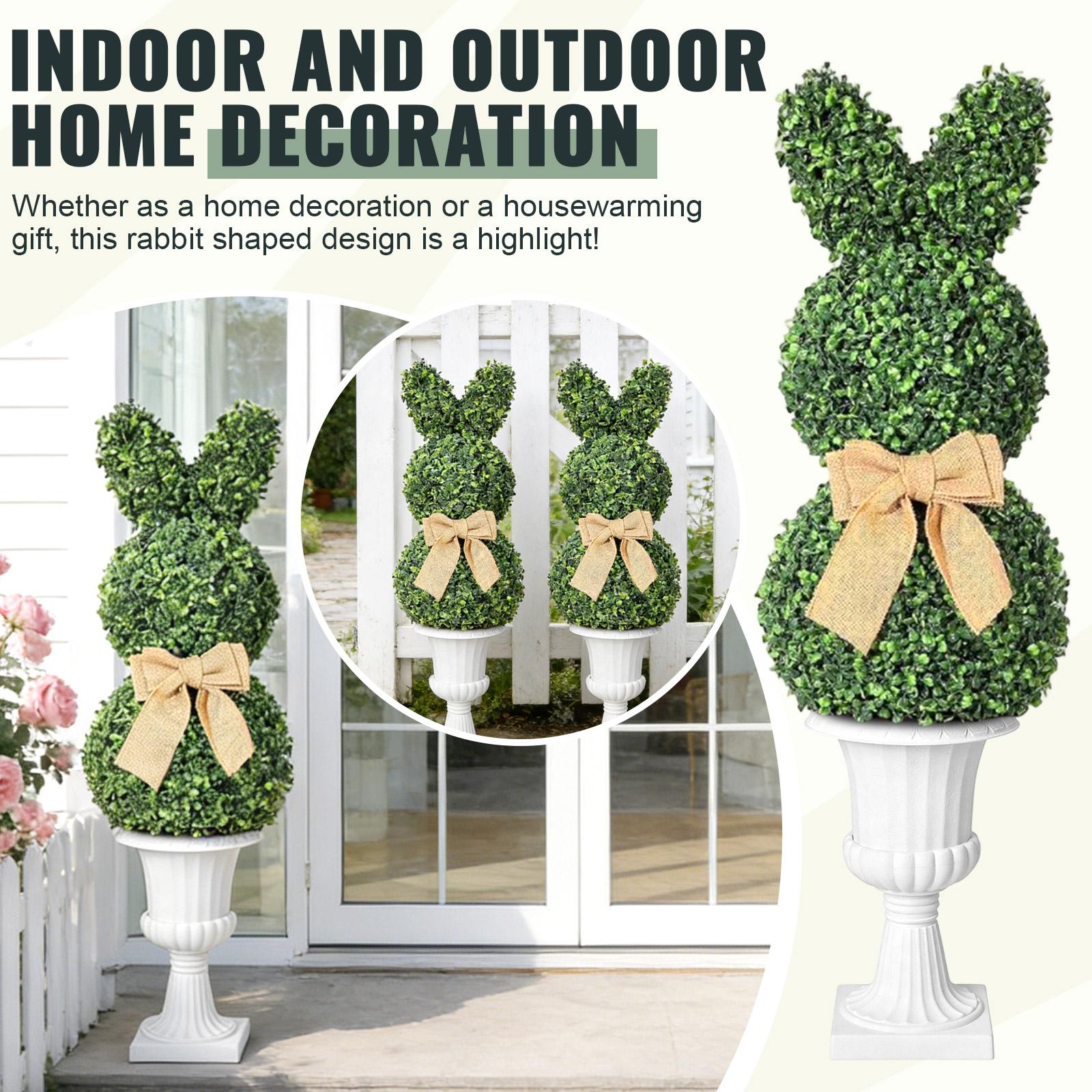 Bunny Shape Plants, Artificial, Suitable For Easter Porch Decoration Outdoor Indoor One Size зелений
Bunny Shape Plants, Artificial, Suitable For Easter Porch Decoration Outdoor Indoor One Size зелений