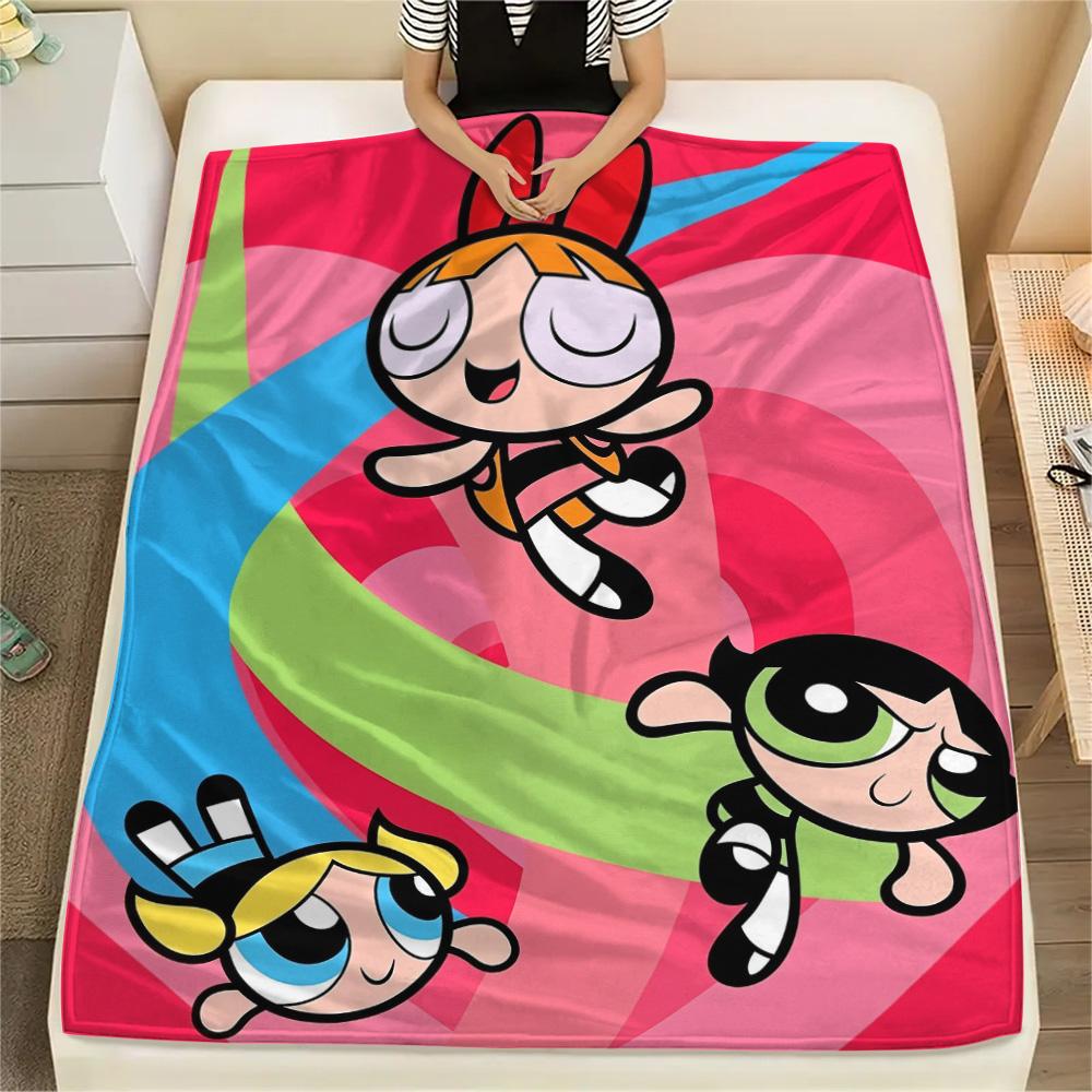 The Powerpuff Girls in different poses flannel blanket, soft for home, ideal gift for fans 75x90cm
The Powerpuff Girls in different poses flannel blanket, soft for home, ideal gift for fans 75x90cm