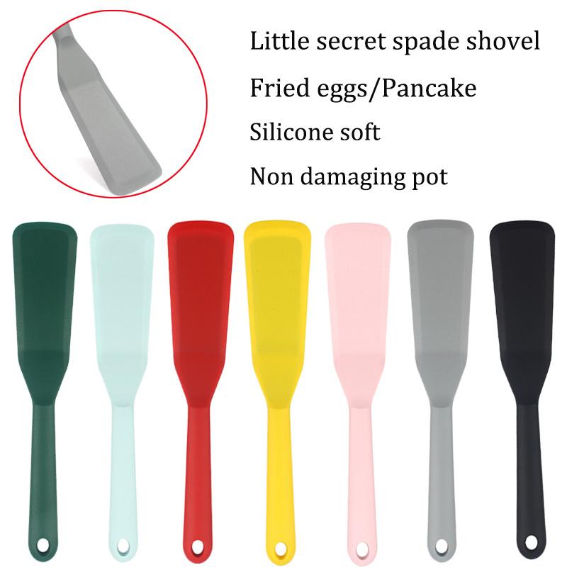 Silicone Spatula Fried Eggs Pancake Little Secret Spade Shovel Resistant Non-stick Kitchenware Cooking Kitchen Accessories серый
Silicone Spatula Fried Eggs Pancake Little Secret Spade Shovel Resistant Non-stick Kitchenware Cooking Kitchen Accessories серый