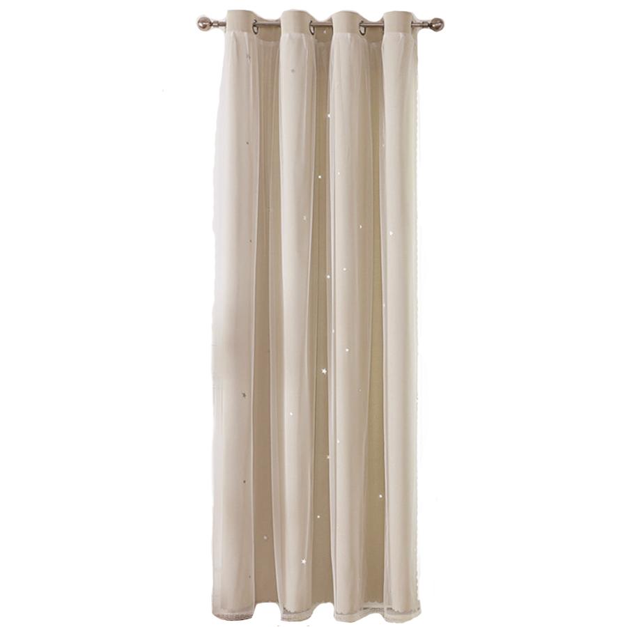 Двухслойные романтические прозрачные детские занавески для девочек с вырезанными звездами для гостиной, спальни, оконные занавески 150X200cm
Двухслойные романтические прозрачные детские занавески для девочек с вырезанными звездами для гостиной, спальни, оконные занавески 150X200cm