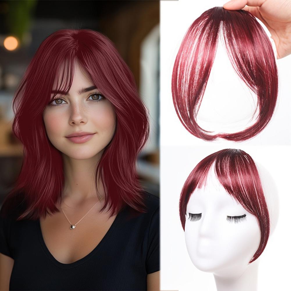 Eight Character Bangs Hair Clip Women s Top Hair Replacement Fluffy Seamless Bangs Hair Clip Women Girl Wig False Hair Piece вина червоного кольору
Eight Character Bangs Hair Clip Women s Top Hair Replacement Fluffy Seamless Bangs Hair Clip Women Girl Wig False Hair Piece вина червоного кольору