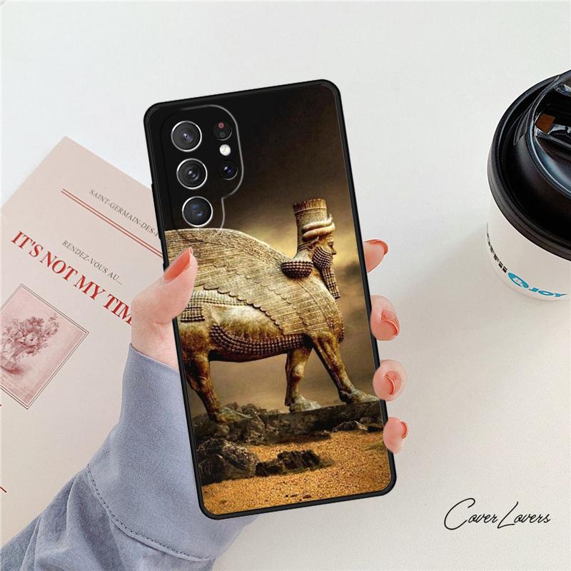 Lamassu Assyrian Winged Lion phone case For Samsung Galaxy S24 S25 S23 S22 Ultra Note 10 20 Plus S20 S21 FE Cover Note10 Pro(Plus)
Lamassu Assyrian Winged Lion phone case For Samsung Galaxy S24 S25 S23 S22 Ultra Note 10 20 Plus S20 S21 FE Cover Note10 Pro(Plus)