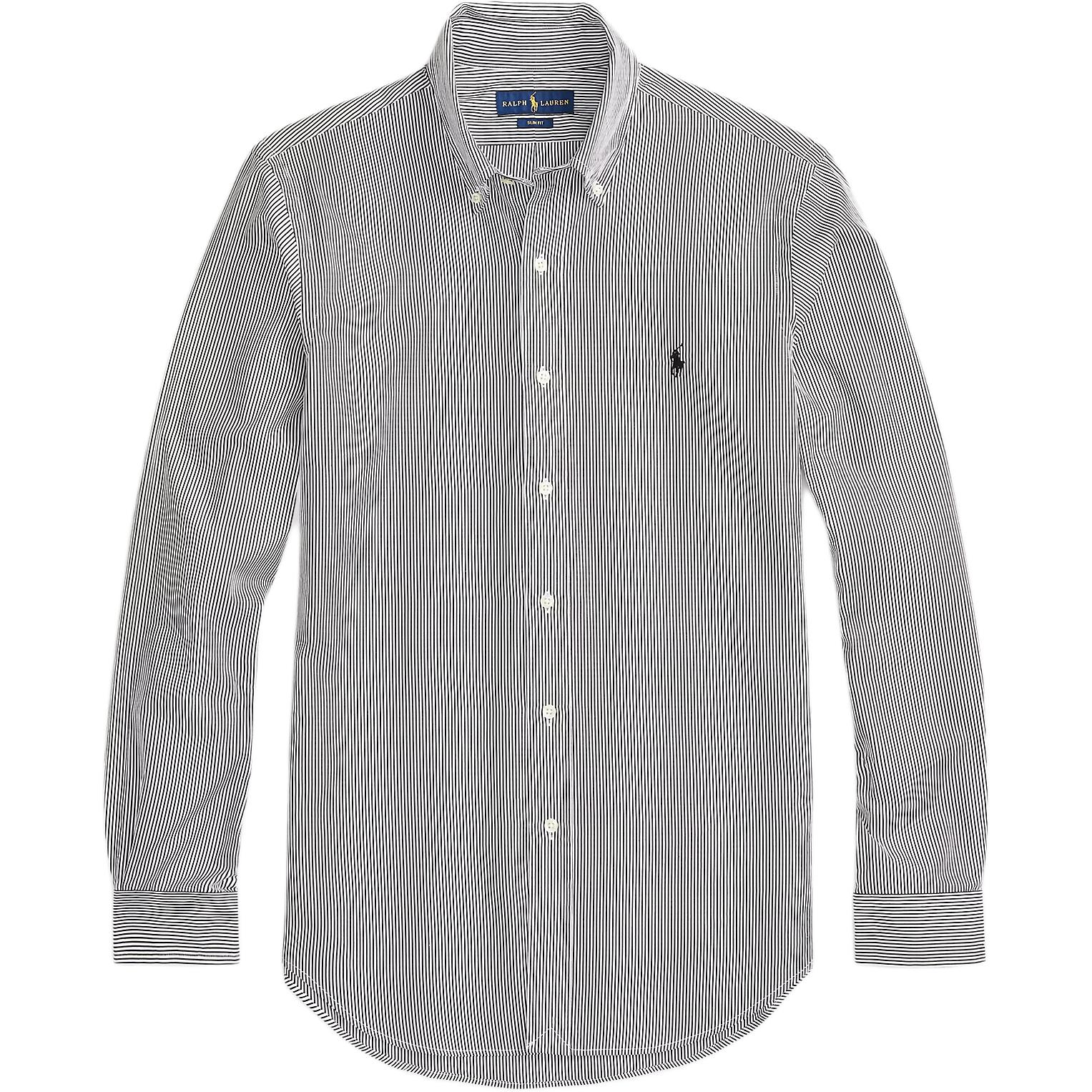 Polo Ralph Lauren Поло в полоску с вышивкой пони Рубашка с длинным рукавом Мужские рубашки Черный 710575692-010 XL
Polo Ralph Lauren Поло в полоску с вышивкой пони Рубашка с длинным рукавом Мужские рубашки Черный 710575692-010 XL
