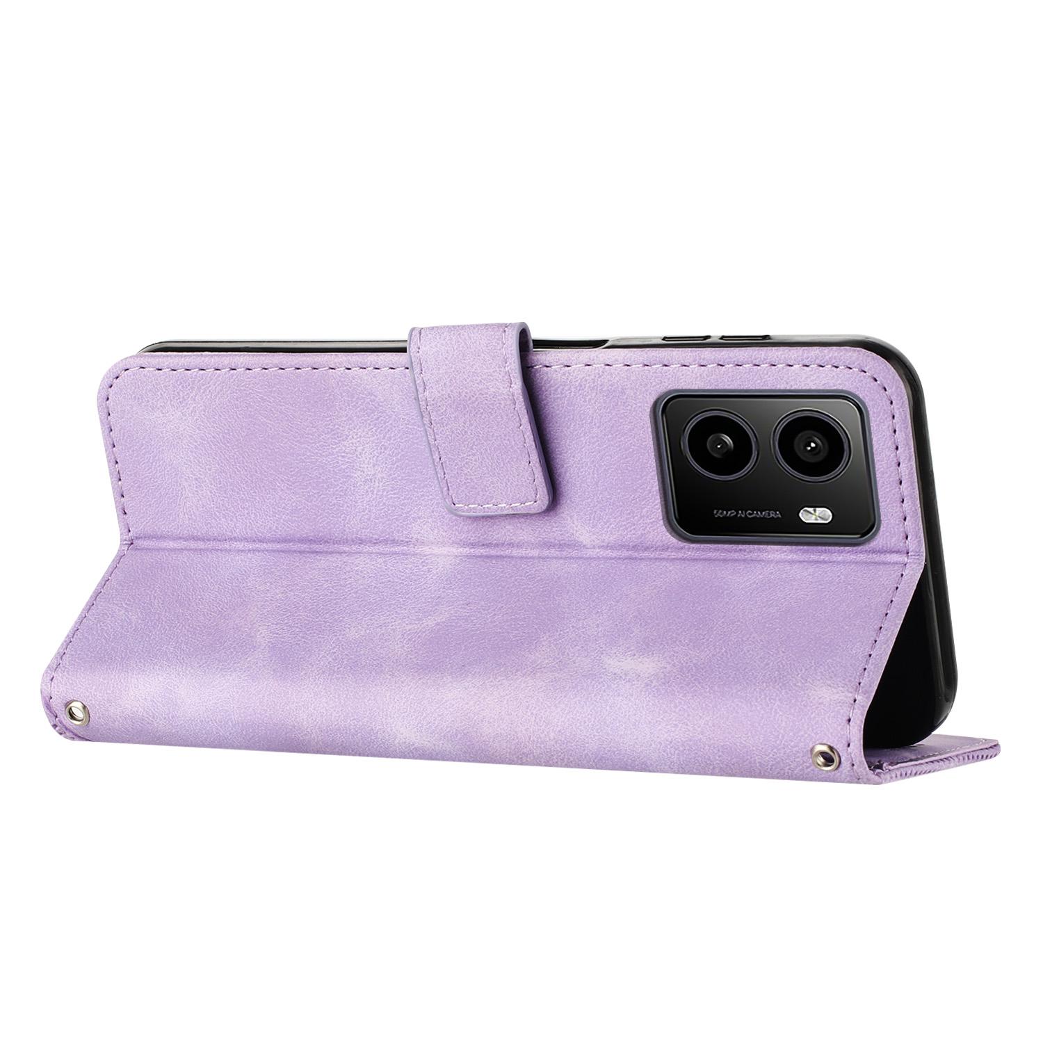 For HMD Pulse/Pulse Plus/Pulse Pro Case Triangle Pattern Leather Phone Cover with Hand Strap Card Slots Purple
For HMD Pulse/Pulse Plus/Pulse Pro Case Triangle Pattern Leather Phone Cover with Hand Strap Card Slots Purple