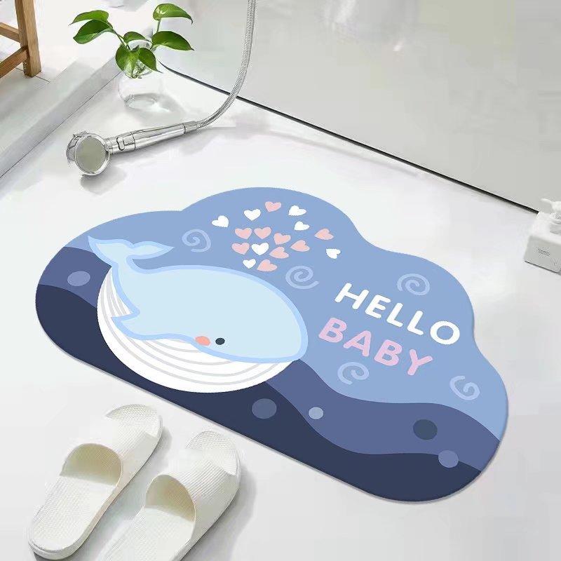Коврик для входа в спальню и ванную комнату, противоскользящий ковер, коврик для двери мультяшной формы 40*60cm
Коврик для входа в спальню и ванную комнату, противоскользящий ковер, коврик для двери мультяшной формы 40*60cm