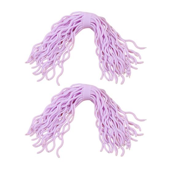 2 шт. Игрушка-антистресс в виде лапши, мягкая эластичная веревка из ТПР, непоседа, для детей, подростков, взрослых, портативная, для декомпрессии, имитация спагетти, тянущаяся сенсорная игрушка фиолетовый
2 шт. Игрушка-антистресс в виде лапши, мягкая эластичная веревка из ТПР, непоседа, для детей, подростков, взрослых, портативная, для декомпрессии, имитация спагетти, тянущаяся сенсорная игрушка фиолетовый