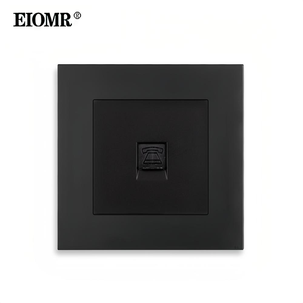 EIOMR Israel Standard USB-A Type-C Wall Socket Light Switch, Black Flame Retardant PC Panel, CAT6 TV Tel HDMI 16A Israel Socket
EIOMR Israel Standard USB-A Type-C Wall Socket Light Switch, Black Flame Retardant PC Panel, CAT6 TV Tel HDMI 16A Israel Socket