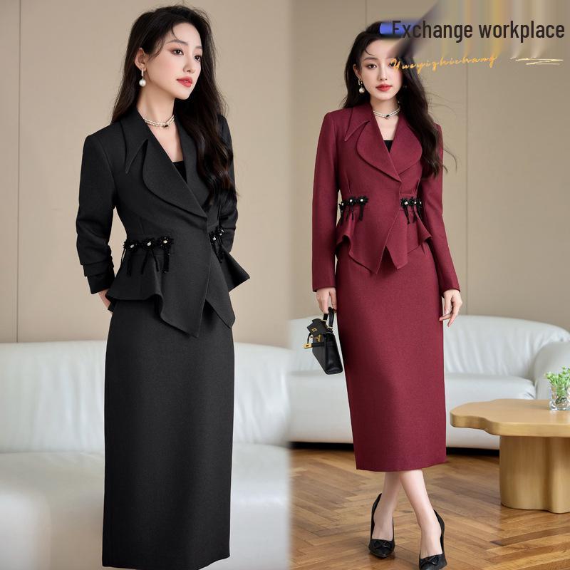 2024 French Office Worker Suit - Women s Retro Hong Kong Style for Spring & Autumn XL
2024 French Office Worker Suit - Women s Retro Hong Kong Style for Spring & Autumn XL