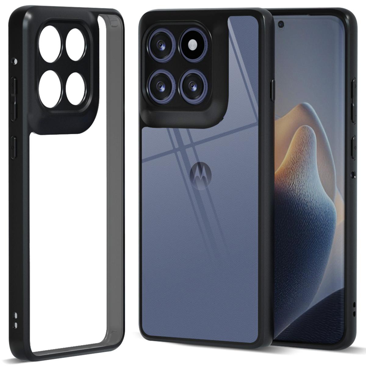 IBMRS Для Motorola Moto G86 5G/G86 Power 5G Чохол М яка TPU Рамка Тверда PC Задня Панель Протиударний Чохол для Телефону Transparent Black
IBMRS Для Motorola Moto G86 5G/G86 Power 5G Чохол М яка TPU Рамка Тверда PC Задня Панель Протиударний Чохол для Телефону Transparent Black