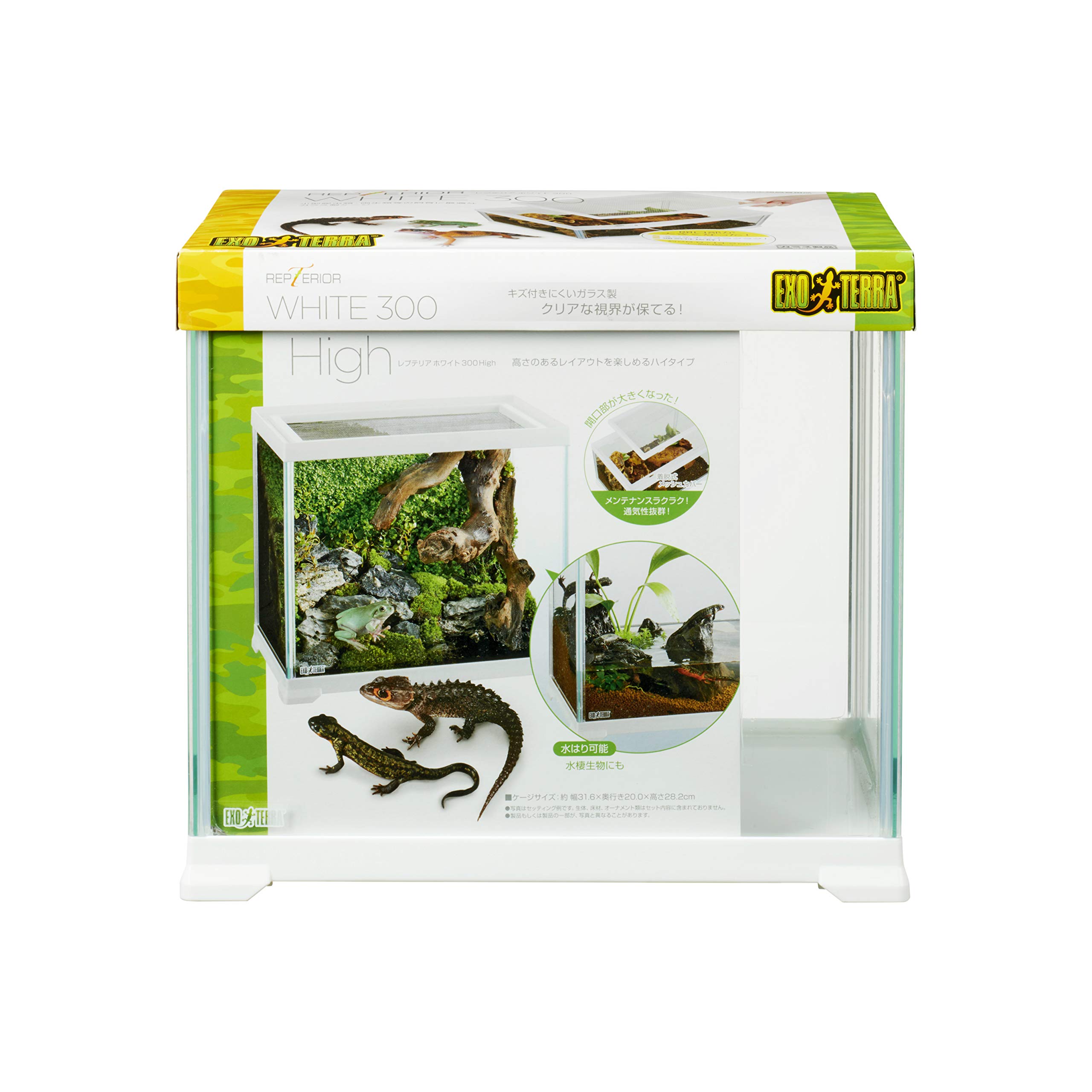 EXOTERRA GEX EXOTERRA Reptile White 300 High Small Reptile Glass Cage White Frame x D20 x Клетка для разведения W31.6 H28.2cm Reptile/Amphibian
EXOTERRA GEX EXOTERRA Reptile White 300 High Small Reptile Glass Cage White Frame x D20 x Клетка для разведения W31.6 H28.2cm Reptile/Amphibian