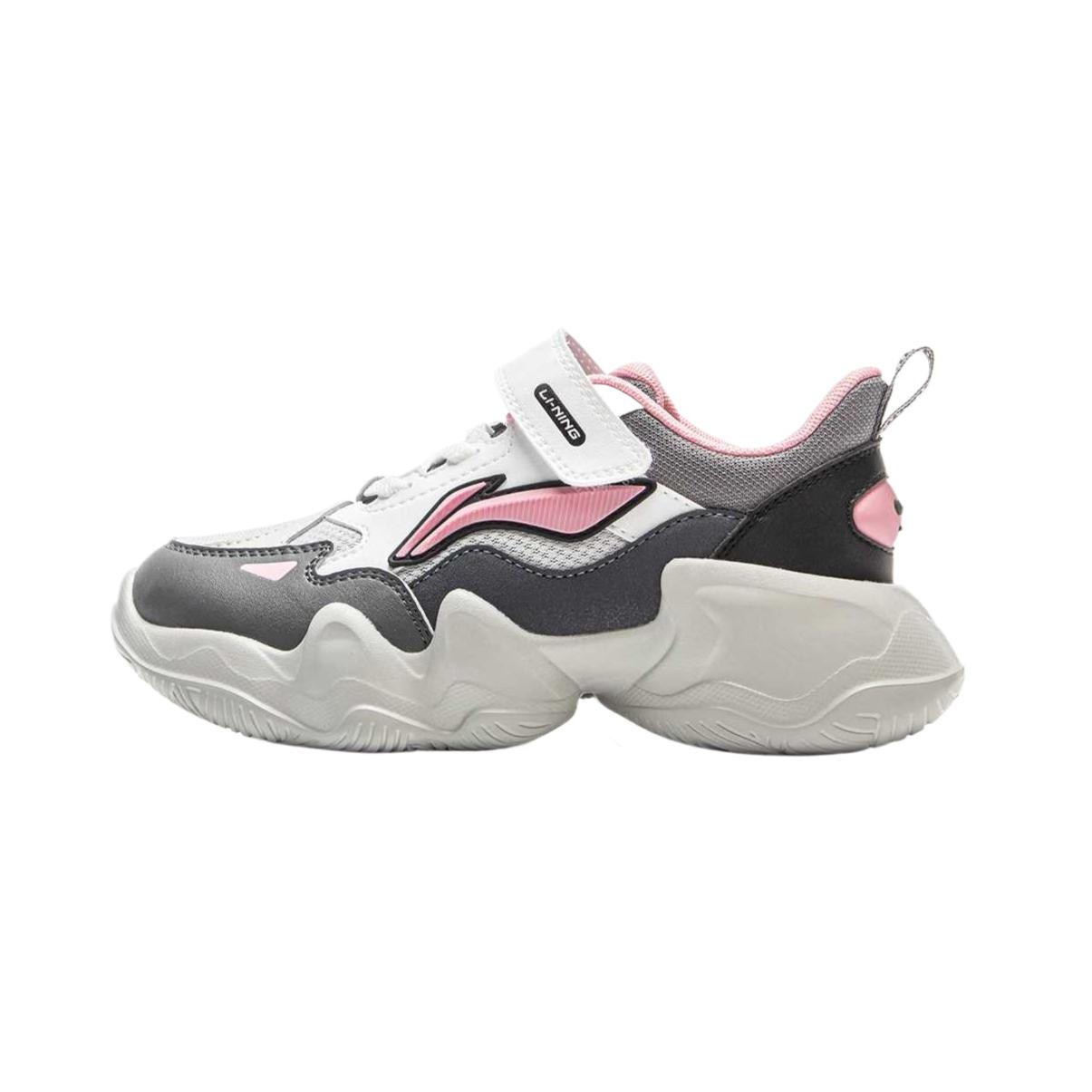 Li Ning Детская спортивная серия лайфстайл Удобные модные универсальные низкие повседневные кроссовки Детские кроссовки Светло-серый Стандартный белый YKNV071-2 32
Li Ning Детская спортивная серия лайфстайл Удобные модные универсальные низкие повседневные кроссовки Детские кроссовки Светло-серый Стандартный белый YKNV071-2 32