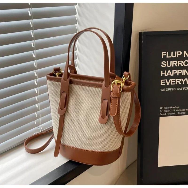 Fashi PU Simple Canvas Bucket Shoulder and Crossbody Bags for Women 2026 New Versatile Casual Sense of Luxury Retro Handbags коричневий
Fashi PU Simple Canvas Bucket Shoulder and Crossbody Bags for Women 2026 New Versatile Casual Sense of Luxury Retro Handbags коричневий