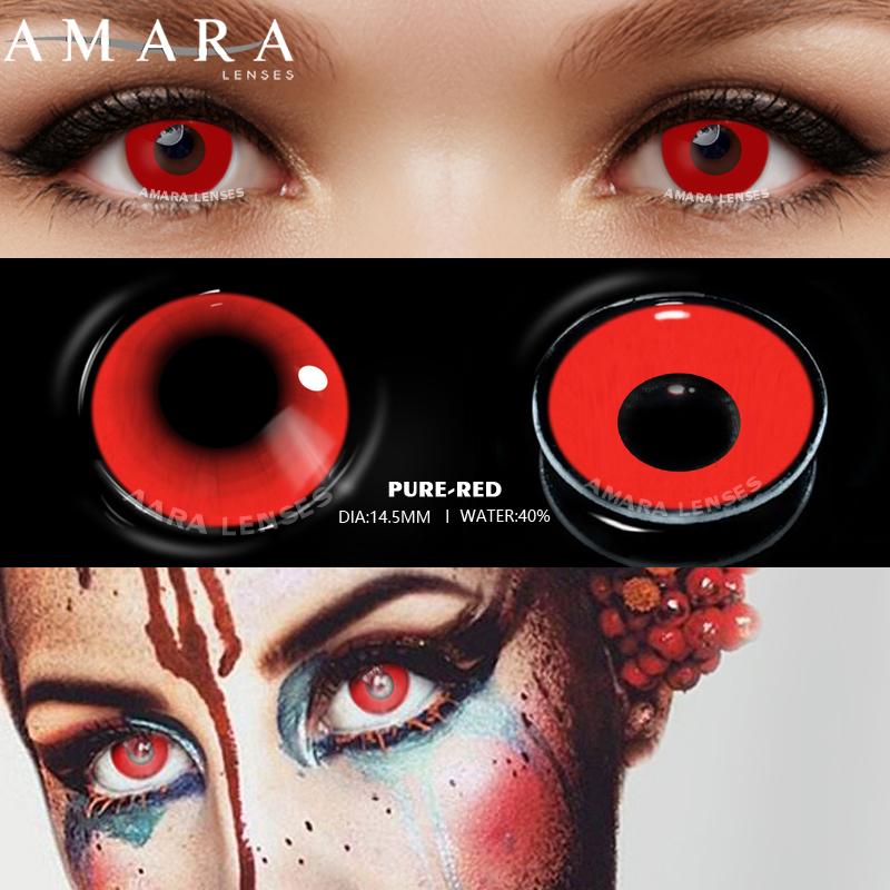 AMARA Кольорові контактні лінзи для очей 2шт Аніме Косплей Кольорові лінзи ЧЕРВОНІ Хелловін Лінзи Контактні лінзи Краса Макіяж
AMARA Кольорові контактні лінзи для очей 2шт Аніме Косплей Кольорові лінзи ЧЕРВОНІ Хелловін Лінзи Контактні лінзи Краса Макіяж