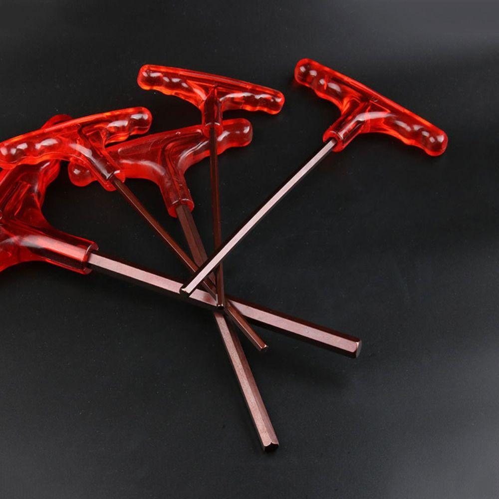 2Pcs S2 Alloy Steel T-type Hexagon Wrench Extension Rod T-handles Wrench Portable Allen Wrench H3.0
2Pcs S2 Alloy Steel T-type Hexagon Wrench Extension Rod T-handles Wrench Portable Allen Wrench H3.0