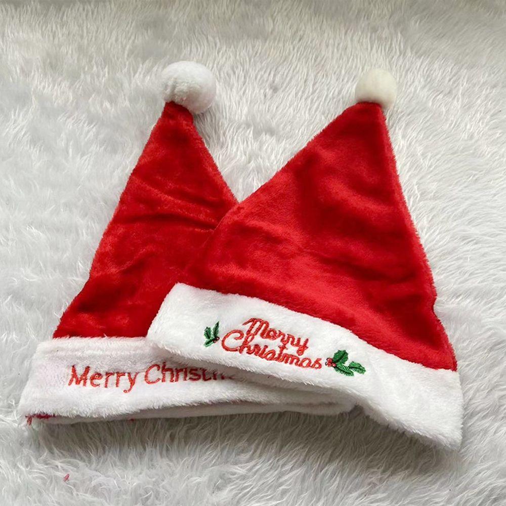 Year Decoration Red Santa Claus Christmas Cap Christmas Hat Plush Hat Parent-child Christmas Hat
Year Decoration Red Santa Claus Christmas Cap Christmas Hat Plush Hat Parent-child Christmas Hat