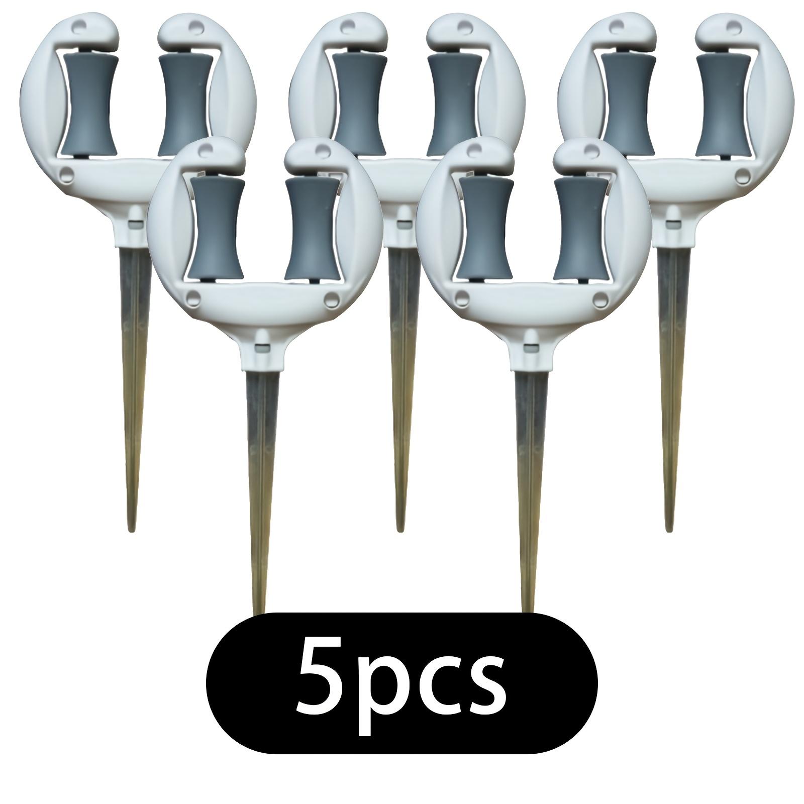 5pcs Durable Garden Hose Guide Spike Tools - Easy Lawn Watering, Flower & Shrub Irrigation Holders, No Battery Needed, Ideal fo
5pcs Durable Garden Hose Guide Spike Tools - Easy Lawn Watering, Flower & Shrub Irrigation Holders, No Battery Needed, Ideal fo