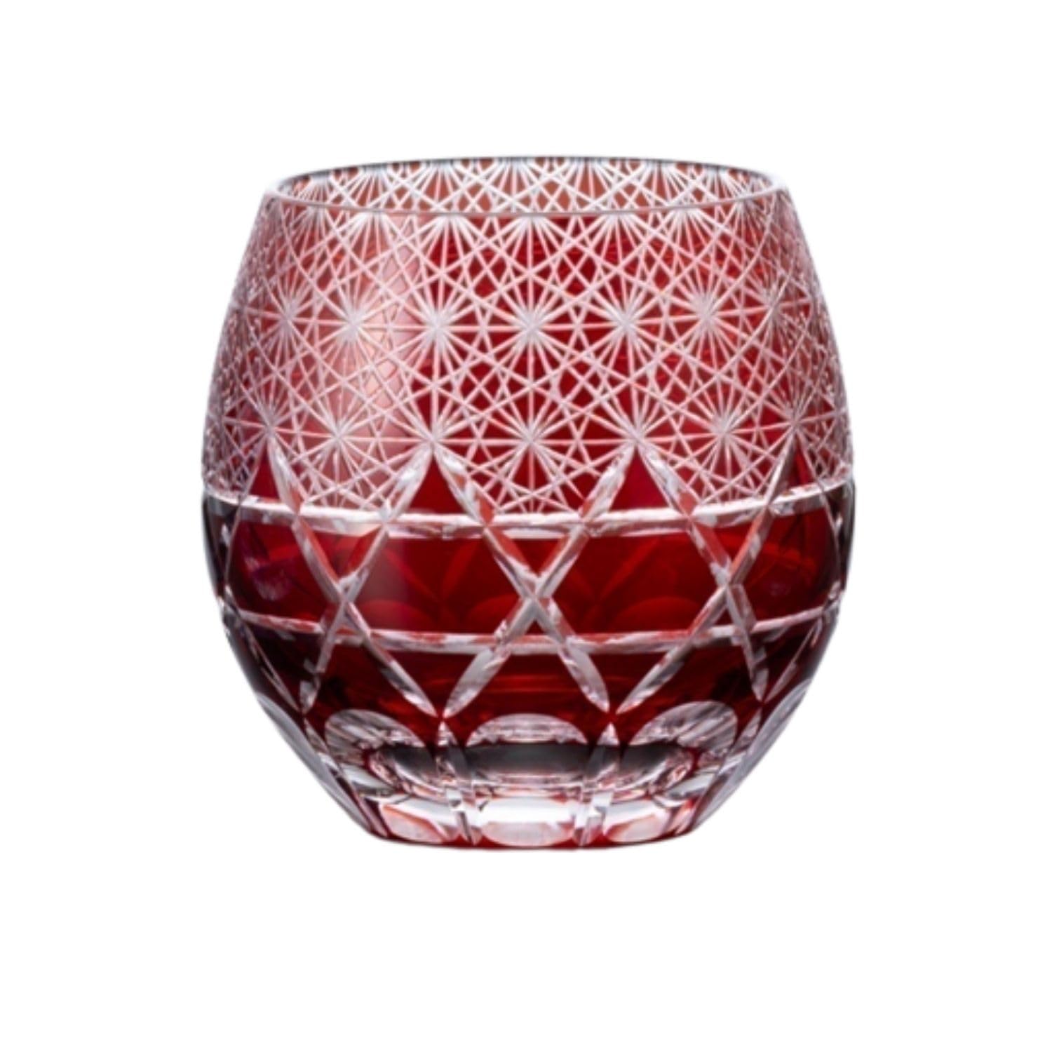 TOFUKU Trading Creative Cut Glass Master Finish Premium Glasswork Rock Glass Chrysanthemum Pattern Diamond Cut Red x H90 mm 350 cc - - - - - - - - 70
TOFUKU Trading Creative Cut Glass Master Finish Premium Glasswork Rock Glass Chrysanthemum Pattern Diamond Cut Red x H90 mm 350 cc - - - - - - - - 70