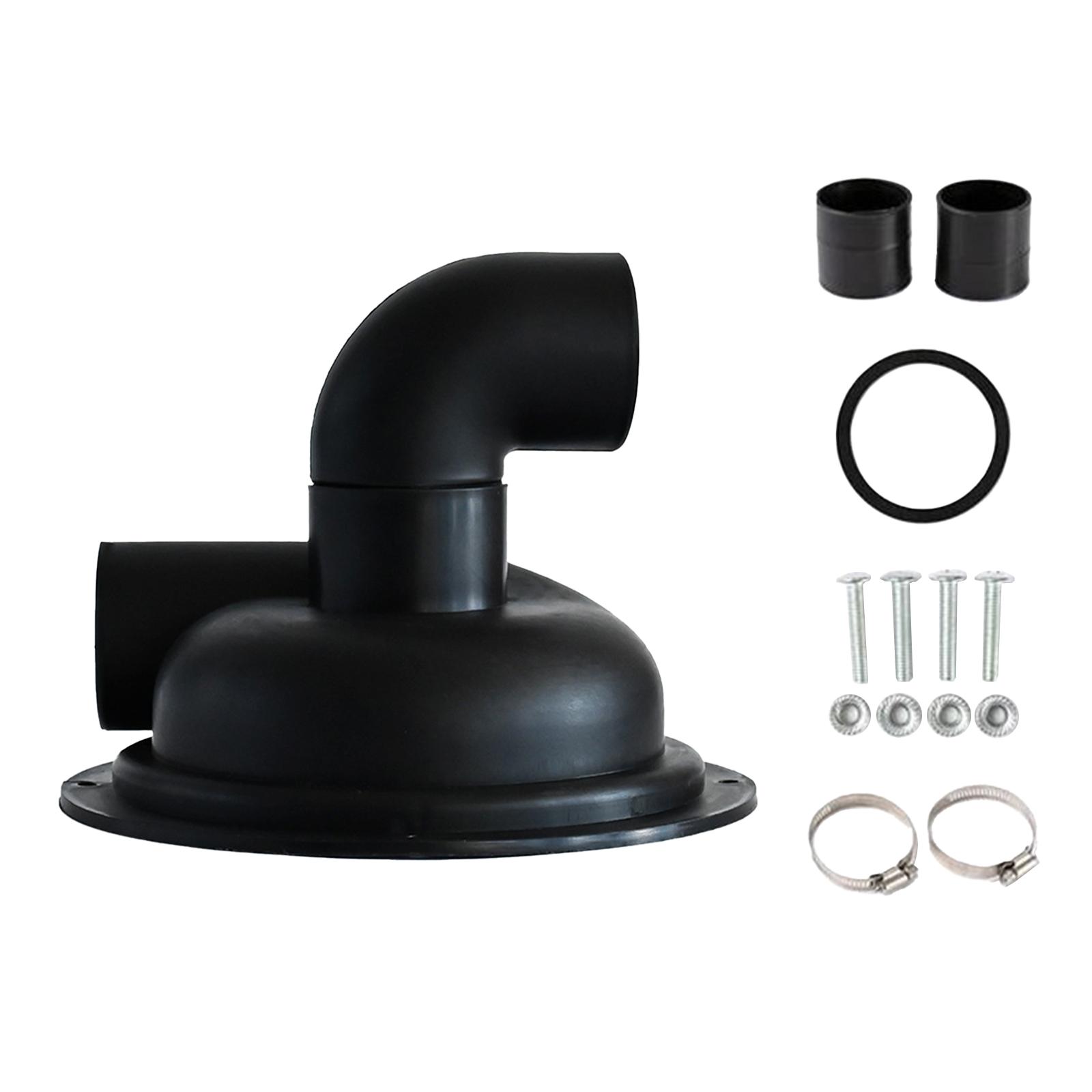 Вакуумный пылеотделитель Циклонный сепаратор Крышка с локтем Замена Деревообработка чёрный
Вакуумный пылеотделитель Циклонный сепаратор Крышка с локтем Замена Деревообработка чёрный