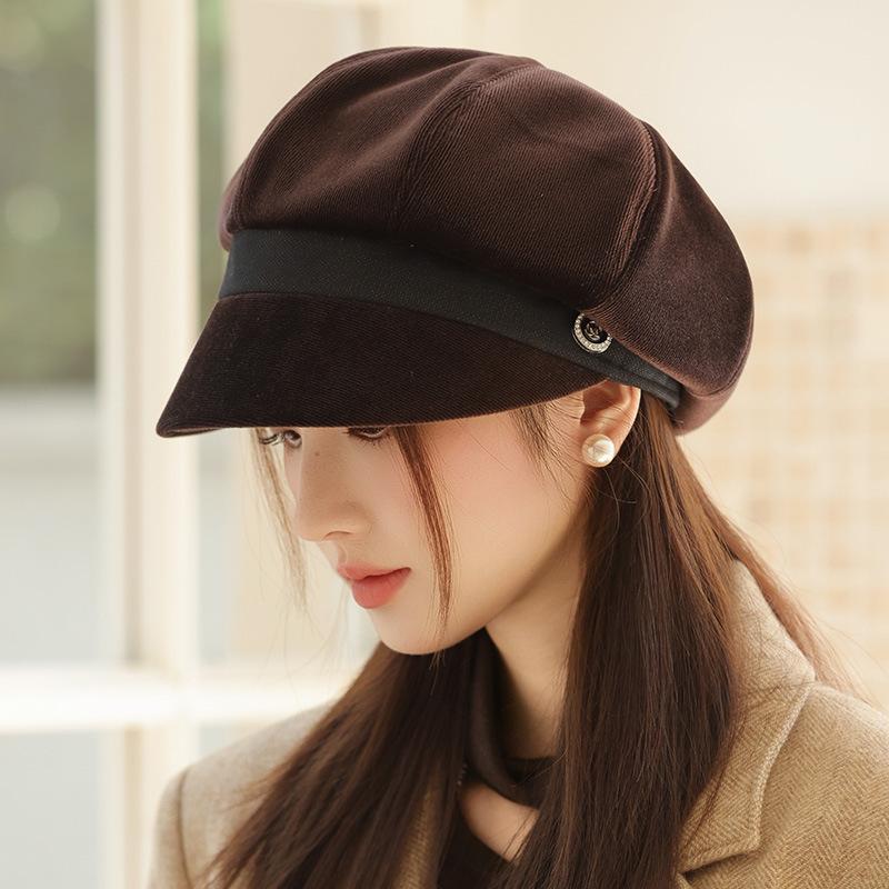 Осенне-зимние корейские шляпы для женщин в британском стиле, подходящие для разных типов лица, с маленьким беретом, ретро широкополая шляпа художника, повседневная универсальная восьмиугольная шляпа average size
Осенне-зимние корейские шляпы для женщин в британском стиле, подходящие для разных типов лица, с маленьким беретом, ретро широкополая шляпа художника, повседневная универсальная восьмиугольная шляпа average size