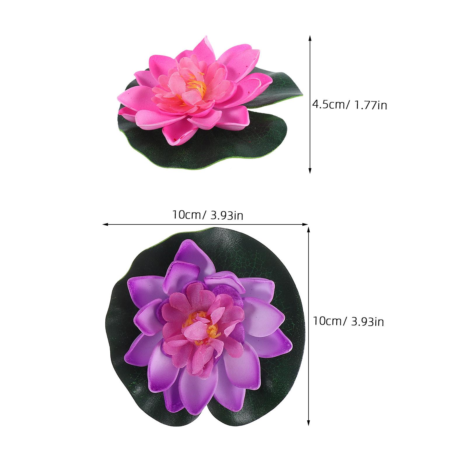 4Pcs Artificial Aquarium Plants Plastic Water Lilies Floating Tank Decor Lotus Landscape Ornament for Aquarium Pond Decoration
4Pcs Artificial Aquarium Plants Plastic Water Lilies Floating Tank Decor Lotus Landscape Ornament for Aquarium Pond Decoration