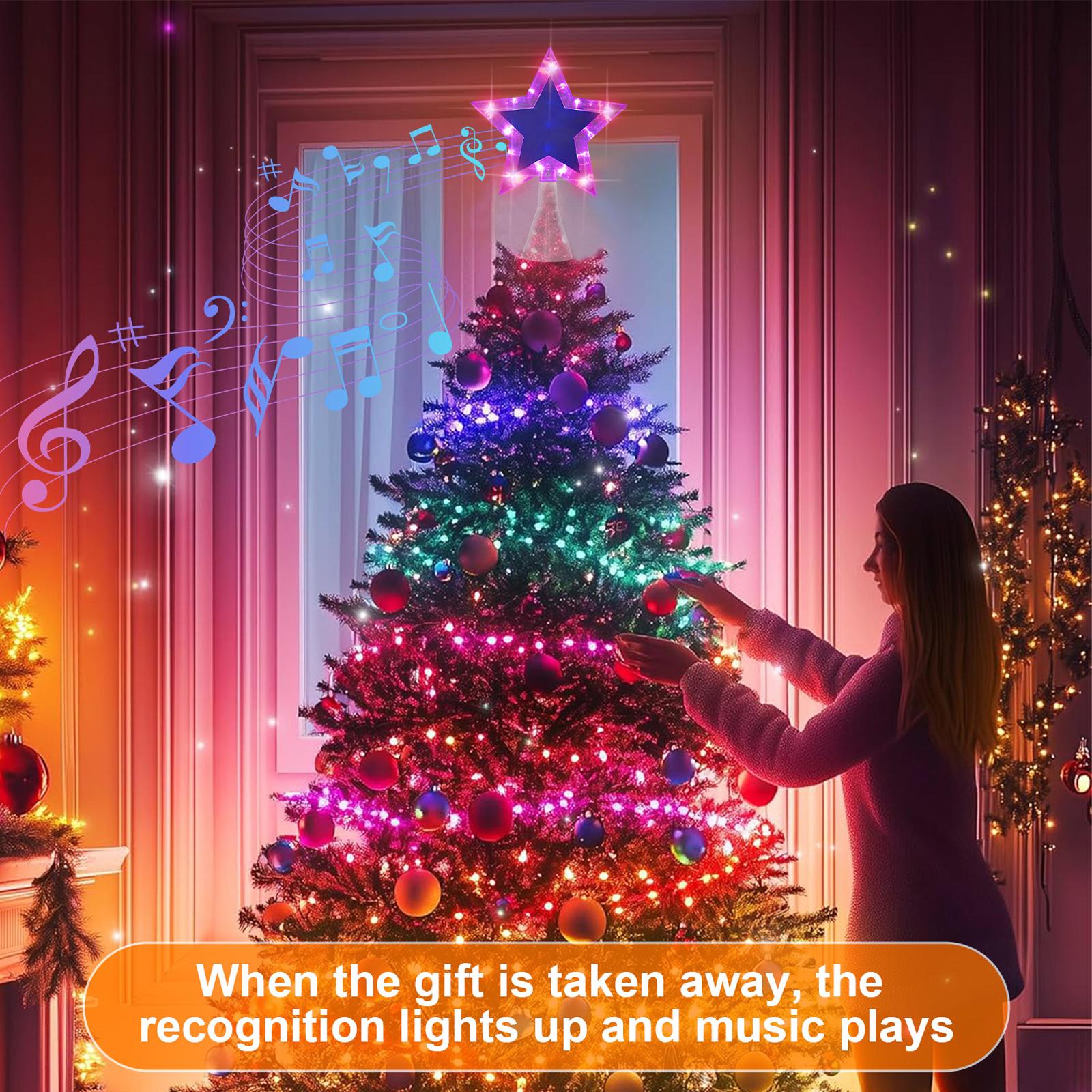 Christmas Star Tree Topper with LED Lights Five-Pointed Star Tree Topper Christmas Tree Ornament for Christmas Tree Decoration China Mainland
Christmas Star Tree Topper with LED Lights Five-Pointed Star Tree Topper Christmas Tree Ornament for Christmas Tree Decoration China Mainland