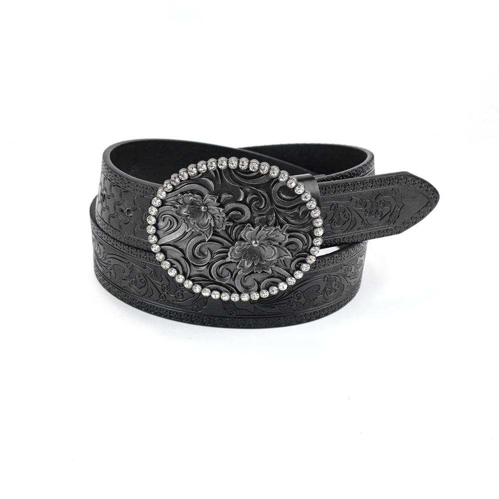 Western Denim Belt Carved Cow Head Big Board Mouth Retro Men S And Women S Pu Niche Punk Leather Belt S (length 110cm, width 3.8cm)
Western Denim Belt Carved Cow Head Big Board Mouth Retro Men S And Women S Pu Niche Punk Leather Belt S (length 110cm, width 3.8cm)