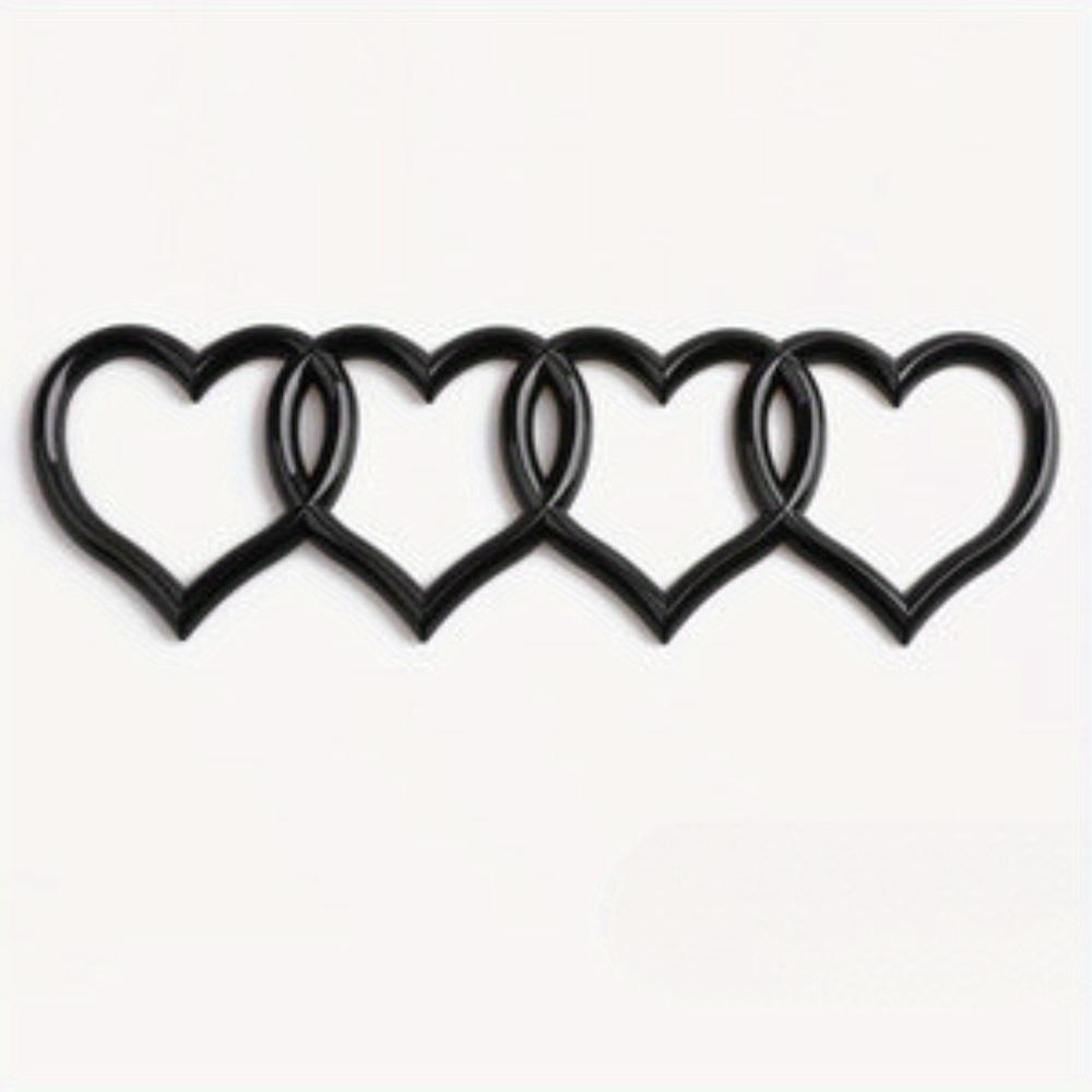 Car Logo Modification Love Four-Ring Rear Tailgate Heart-Shaped Sign Creative Decoration Sticker Suitable for Car Tail Badge Modification Love Tail
Car Logo Modification Love Four-Ring Rear Tailgate Heart-Shaped Sign Creative Decoration Sticker Suitable for Car Tail Badge Modification Love Tail