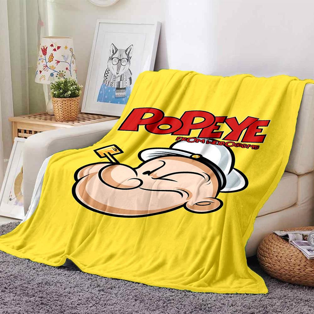 1pc Popeye Soft Warm Throw for Home, Office, Trave, All-Season Cozy Bedding Gift, Office Cozy Accessory 1028 80cmx120cm(31inx47in)
1pc Popeye Soft Warm Throw for Home, Office, Trave, All-Season Cozy Bedding Gift, Office Cozy Accessory 1028 80cmx120cm(31inx47in)