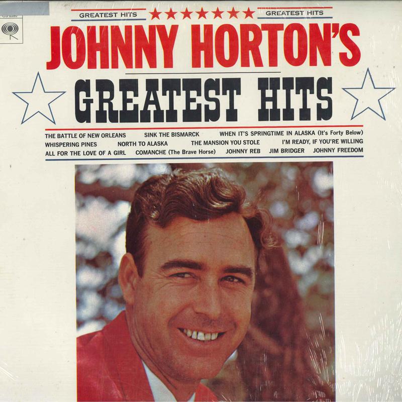 LP Record JOHNNY HORTON Johnny Hortons Greatest Hits CS8396 COLUMBIA 1961 US CountryFolk Used
LP Record JOHNNY HORTON Johnny Hortons Greatest Hits CS8396 COLUMBIA 1961 US CountryFolk Used