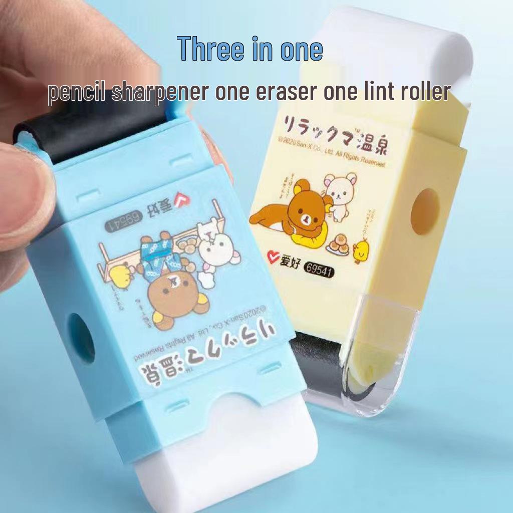 Мультяшная точилка для карандашей и ластик: Милые, креативные канцелярские товары для детей и детского сада.
Мультяшная точилка для карандашей и ластик: Милые, креативные канцелярские товары для детей и детского сада.