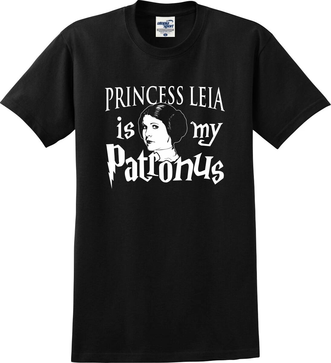 Princess Leia Is My Patronus Funny Unisex T shirt (S-5X) S
Princess Leia Is My Patronus Funny Unisex T shirt (S-5X) S