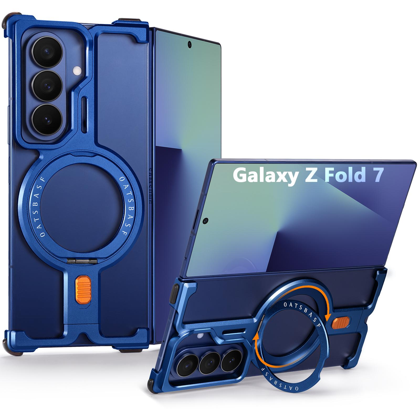 Eary Aluminum Frameless Case for Samsung Galaxy Z Fold 7 With 360°Rotate Magnetic Stand Compatible for Magsafe Wireless Charging Galaxy Z Fold7 синій
Eary Aluminum Frameless Case for Samsung Galaxy Z Fold 7 With 360°Rotate Magnetic Stand Compatible for Magsafe Wireless Charging Galaxy Z Fold7 синій