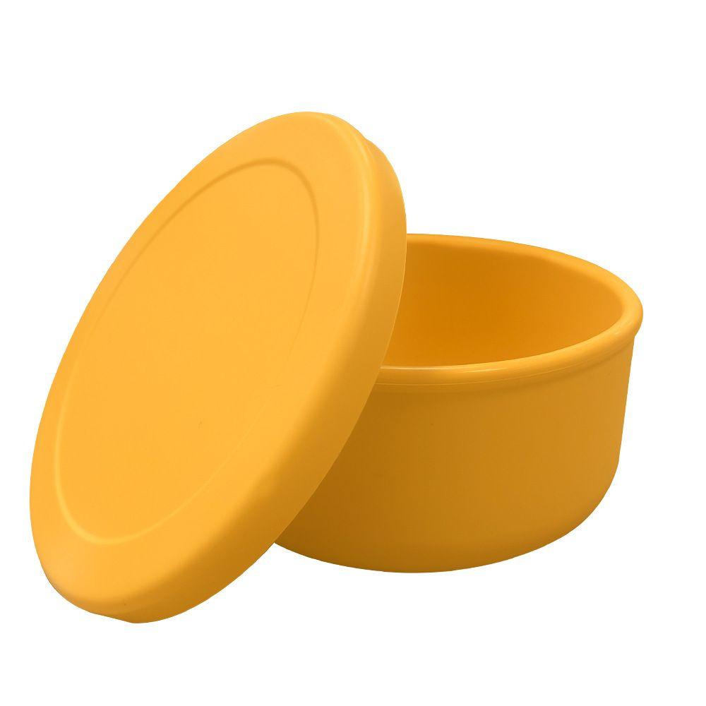 Круглый силиконовый ланч-бокс 250 мл/650 мл, большой вместимости, силиконовый контейнер для хранения свежих продуктов для разогрева в микроволновой печи, контейнер для закусок, салата, бенто 250 ml жёлтый
Круглый силиконовый ланч-бокс 250 мл/650 мл, большой вместимости, силиконовый контейнер для хранения свежих продуктов для разогрева в микроволновой печи, контейнер для закусок, салата, бенто 250 ml жёлтый