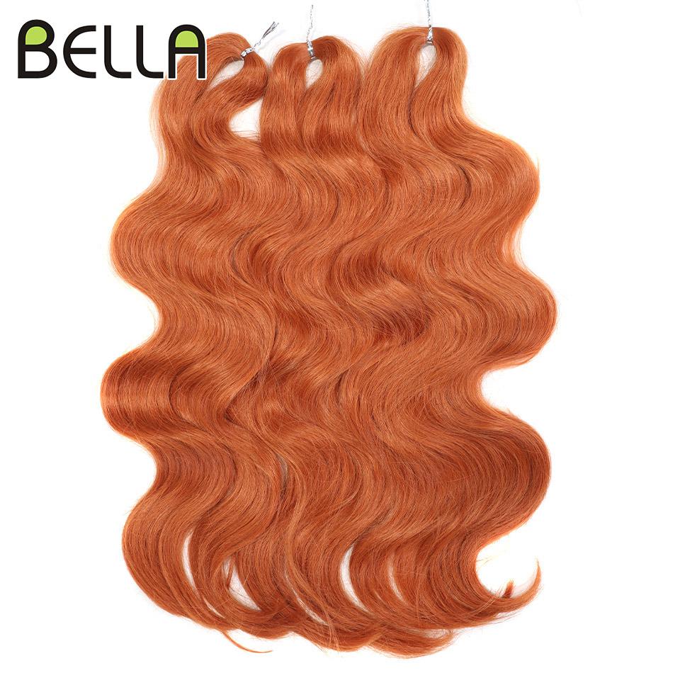 FASHION IDOL Body Wave Crochet Hair 24 3PCS Synthetic Hair Braids Ponytail Fake Hair Wavy Ombre Blonde Orange Hair Extensions (as the picture,24inches-60cm)
FASHION IDOL Body Wave Crochet Hair 24 3PCS Synthetic Hair Braids Ponytail Fake Hair Wavy Ombre Blonde Orange Hair Extensions (as the picture,24inches-60cm)