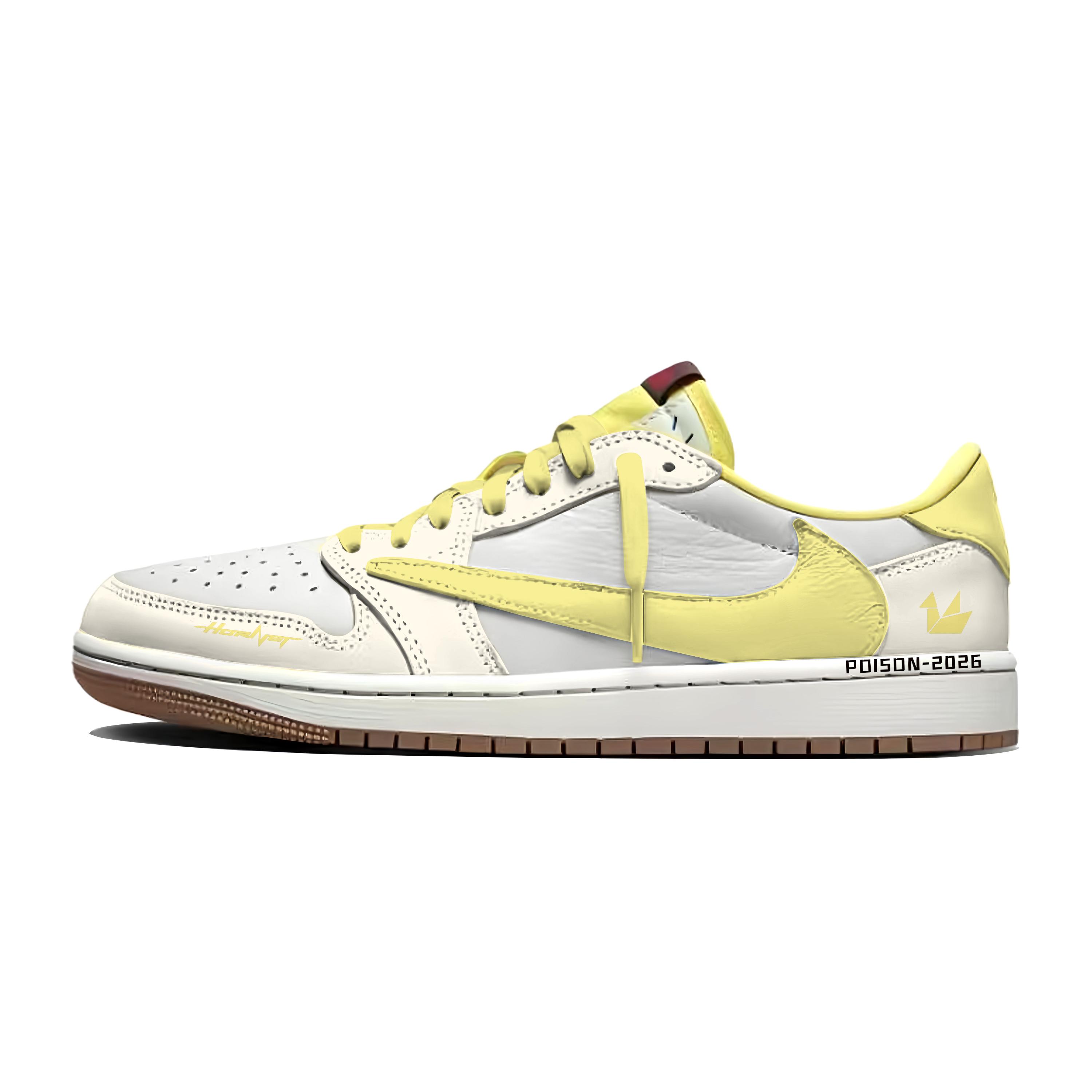 Travis Scott x Jordan Air Jordan 1 Lemon Order 7.0 Low Slip Resistant Low top Vintage Basketball Shoes Unisex DZ4137-700(Team1897-) 43
Travis Scott x Jordan Air Jordan 1 Lemon Order 7.0 Low Slip Resistant Low top Vintage Basketball Shoes Unisex DZ4137-700(Team1897-) 43