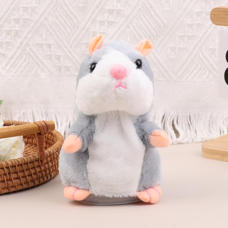 Мила електрична іграшка-плюшевий хом як, що говорить, Вчиться імітувати розмову, Киваючий плюшевий хом як, Інтерактивні плюшеві іграшки-хом яки, Подарунки для малюків сірий колір
Мила електрична іграшка-плюшевий хом як, що говорить, Вчиться імітувати розмову, Киваючий плюшевий хом як, Інтерактивні плюшеві іграшки-хом яки, Подарунки для малюків сірий колір