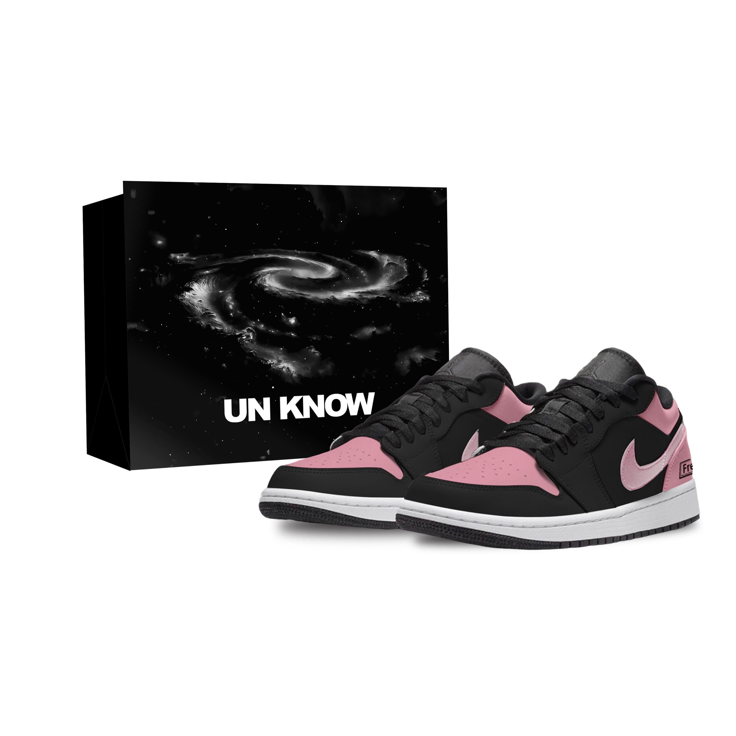 Jordan Air Jordan 1 Black Pink Toe, Shopping Bag Abrasion Resistant Low top Vintage Basketball Shoes Unisex Pink 553558-165(Team701-F-) 38
Jordan Air Jordan 1 Black Pink Toe, Shopping Bag Abrasion Resistant Low top Vintage Basketball Shoes Unisex Pink 553558-165(Team701-F-) 38
