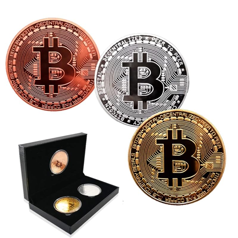 Alice in the land of miscellaneous goods Bitcoin 3 pieces set gold silver copper money luck golf marker bitcoin replica virtual currency storage case
Alice in the land of miscellaneous goods Bitcoin 3 pieces set gold silver copper money luck golf marker bitcoin replica virtual currency storage case