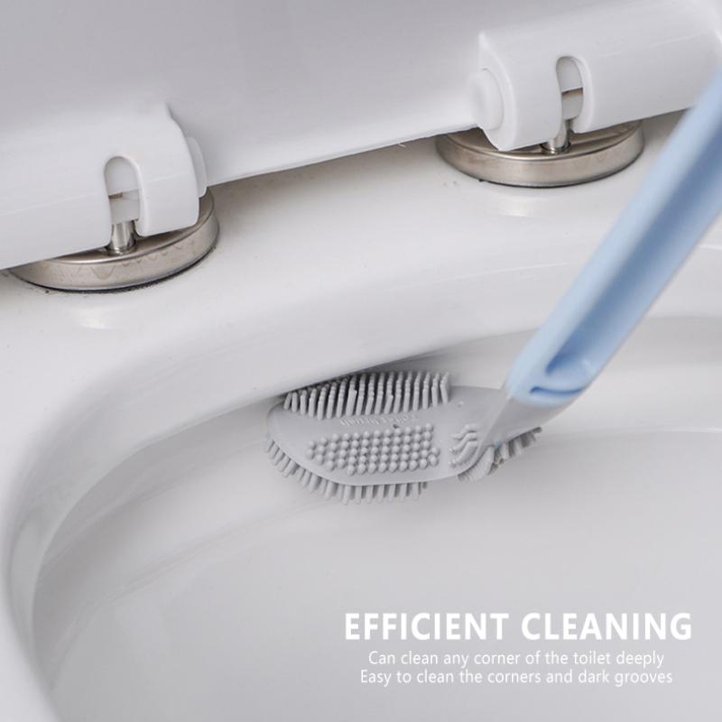 Щетка для унитаза Прочная силиконовая щетка для унитаза с тупым концом Креативная щетка для чистки унитаза с длинной ручкой Чистящие средства Товары для ванной комнаты белый
Щетка для унитаза Прочная силиконовая щетка для унитаза с тупым концом Креативная щетка для чистки унитаза с длинной ручкой Чистящие средства Товары для ванной комнаты белый