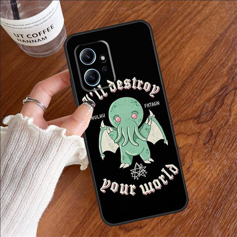 Cthulhu Fhtagn Gothic Case For Xiaomi Redmi 14C 13C 10C 12C Redmi Note 14 Pro 13 12 11 9 10 9S 10S 11S 12S Cover Redmi Note 10S
Cthulhu Fhtagn Gothic Case For Xiaomi Redmi 14C 13C 10C 12C Redmi Note 14 Pro 13 12 11 9 10 9S 10S 11S 12S Cover Redmi Note 10S