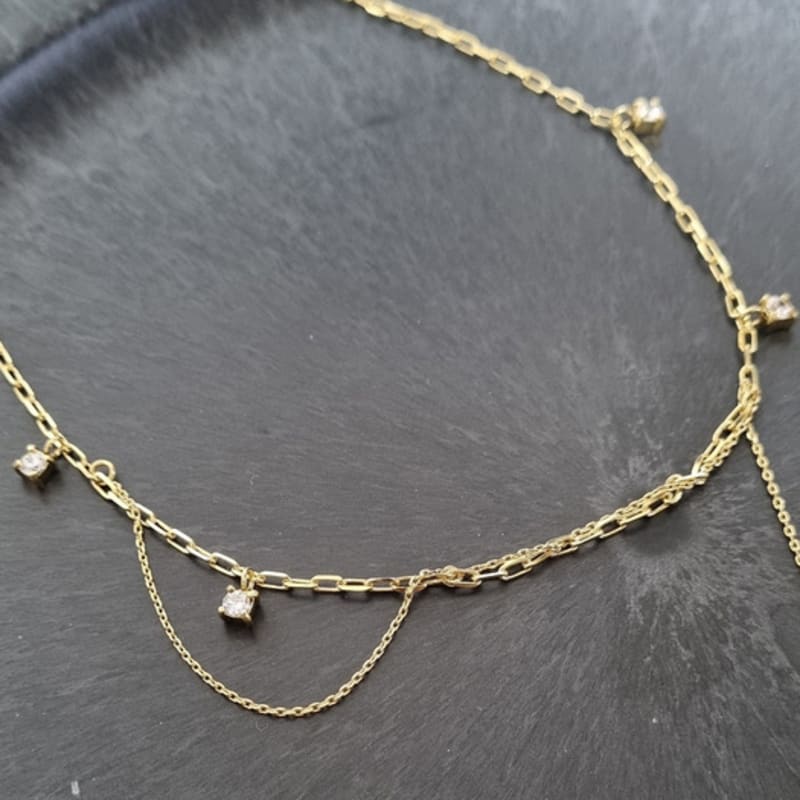 of the moon Star candy Necklace GOLD_ONE
of the moon Star candy Necklace GOLD_ONE