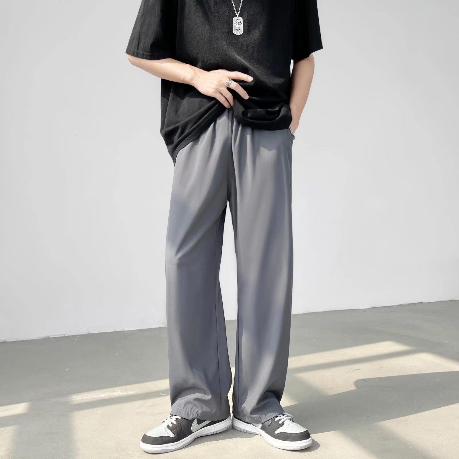 Men s Japanese Style Wide-Leg Solid Color Pants - 2025 Spring/Autumn Floor-Length Loose Straight-Leg Casual Fit M светло-серый
Men s Japanese Style Wide-Leg Solid Color Pants - 2025 Spring/Autumn Floor-Length Loose Straight-Leg Casual Fit M светло-серый