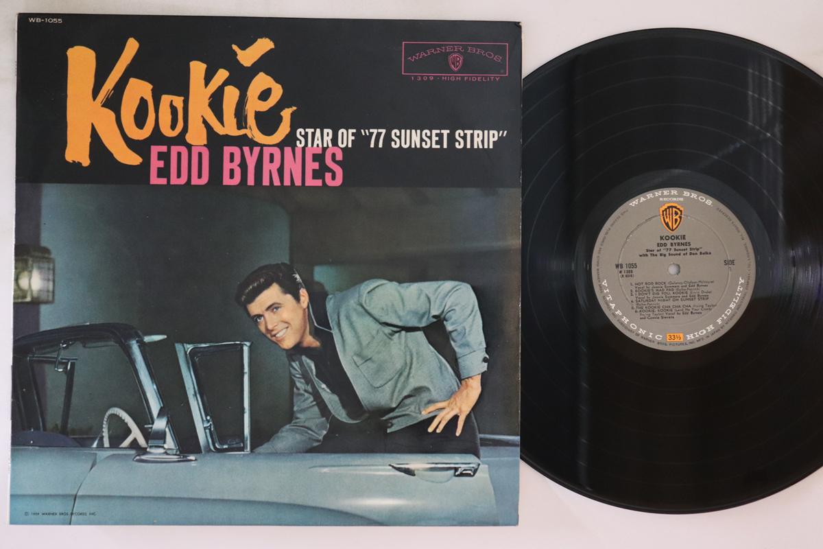 LP Record EDD KOOKIE BYRNES Kookie Star Of 77 Sunset Strip WB1055 WARNER BROS 1961 Japan Pop Used
LP Record EDD KOOKIE BYRNES Kookie Star Of 77 Sunset Strip WB1055 WARNER BROS 1961 Japan Pop Used