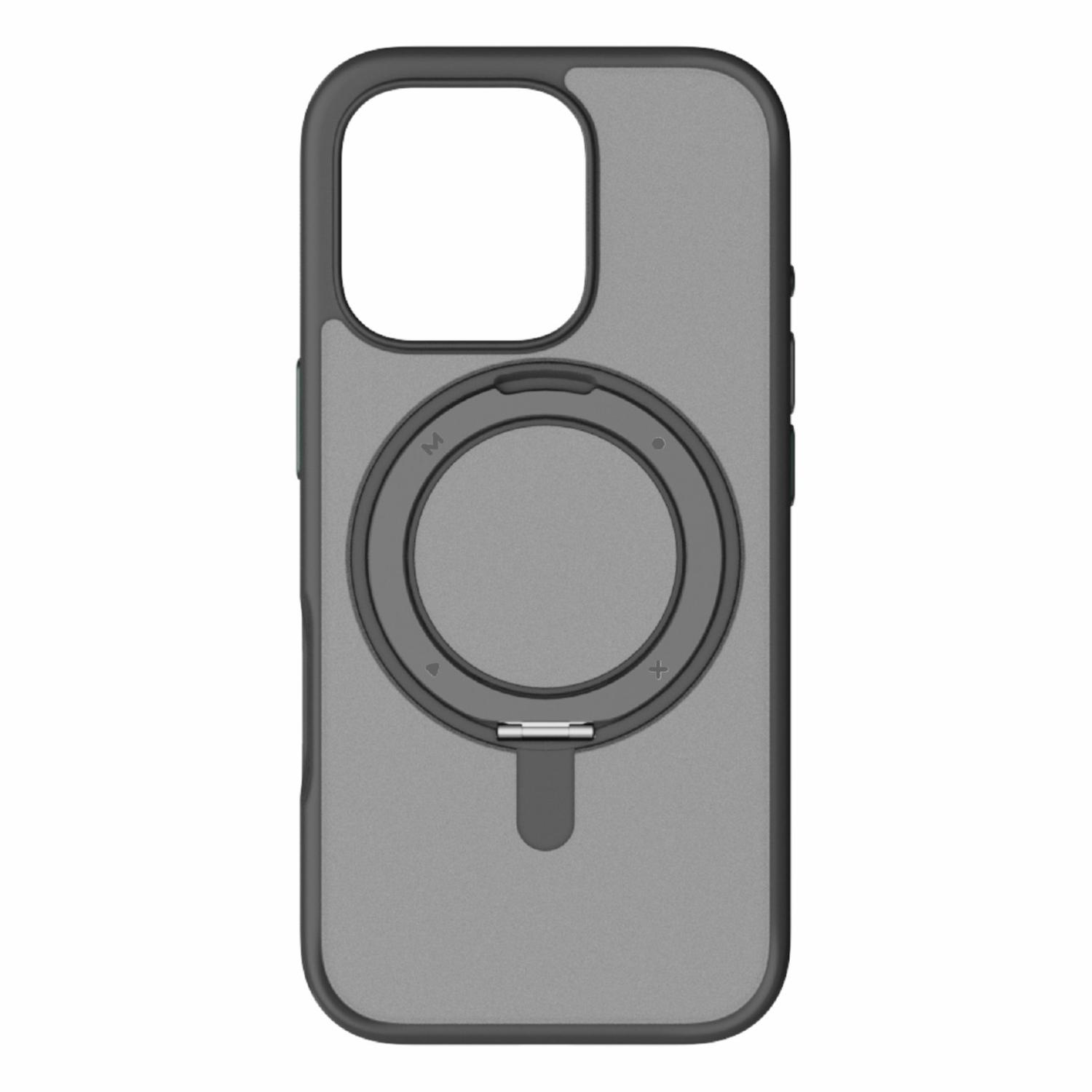 MOMAX MRAP24 For iPhone 16 Pro Max Magnetic Case TPU+PC Ring Kickstand Phone Cover Black
MOMAX MRAP24 For iPhone 16 Pro Max Magnetic Case TPU+PC Ring Kickstand Phone Cover Black