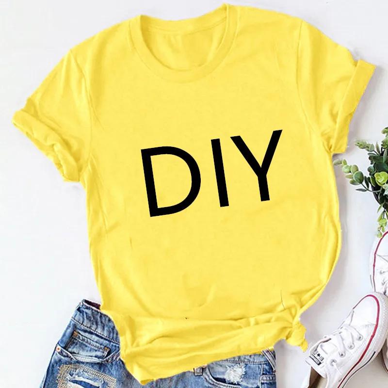 Women Customize Tshirt White Pink Grey Yellow Black Tshirt Womens DIY customer tshirt WholesaleDrop Ship 4XL
Women Customize Tshirt White Pink Grey Yellow Black Tshirt Womens DIY customer tshirt WholesaleDrop Ship 4XL