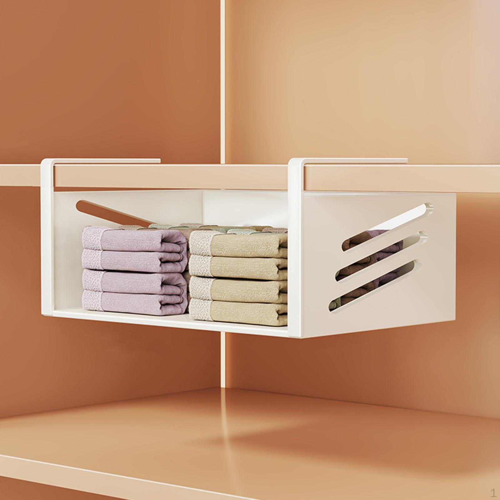 Carbon Steel under Shelf Closet Organizer Basket, Hanging Holder for Cabinet, Desk, Kitchen, Home, 26cmx23cmx13.5cm
Carbon Steel under Shelf Closet Organizer Basket, Hanging Holder for Cabinet, Desk, Kitchen, Home, 26cmx23cmx13.5cm
