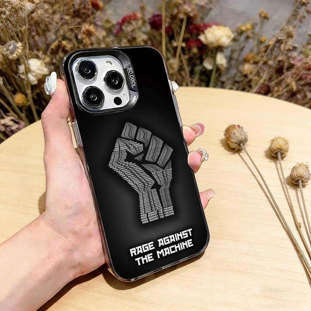 Powerful R-Rage A-Against Phone Case For iPhone 17,16,15,14,13,12,11 Plus,Pro Max,XS,Colorful Silver Phone case Funda Cover iPhone15Plus
Powerful R-Rage A-Against Phone Case For iPhone 17,16,15,14,13,12,11 Plus,Pro Max,XS,Colorful Silver Phone case Funda Cover iPhone15Plus