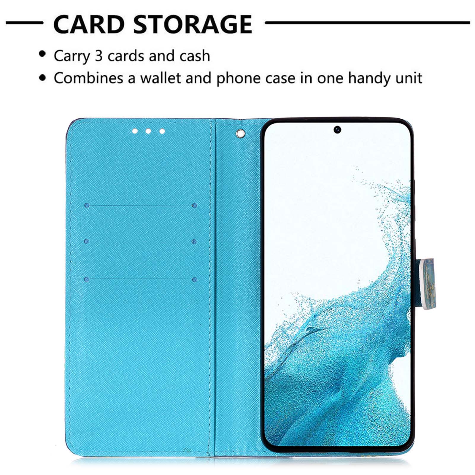 For Samsung Galaxy S23 Ultra Leather Case 3D Pattern Printing Wallet Stand Mobile Cover with Strap Colorful Wind Chime
For Samsung Galaxy S23 Ultra Leather Case 3D Pattern Printing Wallet Stand Mobile Cover with Strap Colorful Wind Chime