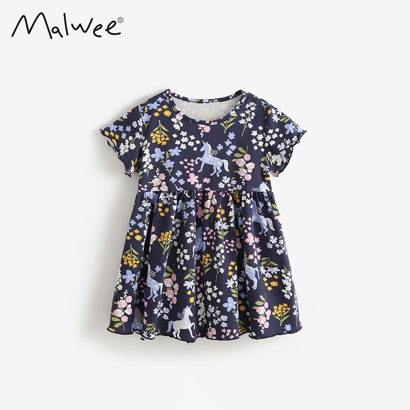 Malwee Girls European & American Style Summer Princess Dress - Cute Round Neck, Short Sleeve for Little Girls 130
Malwee Girls European & American Style Summer Princess Dress - Cute Round Neck, Short Sleeve for Little Girls 130