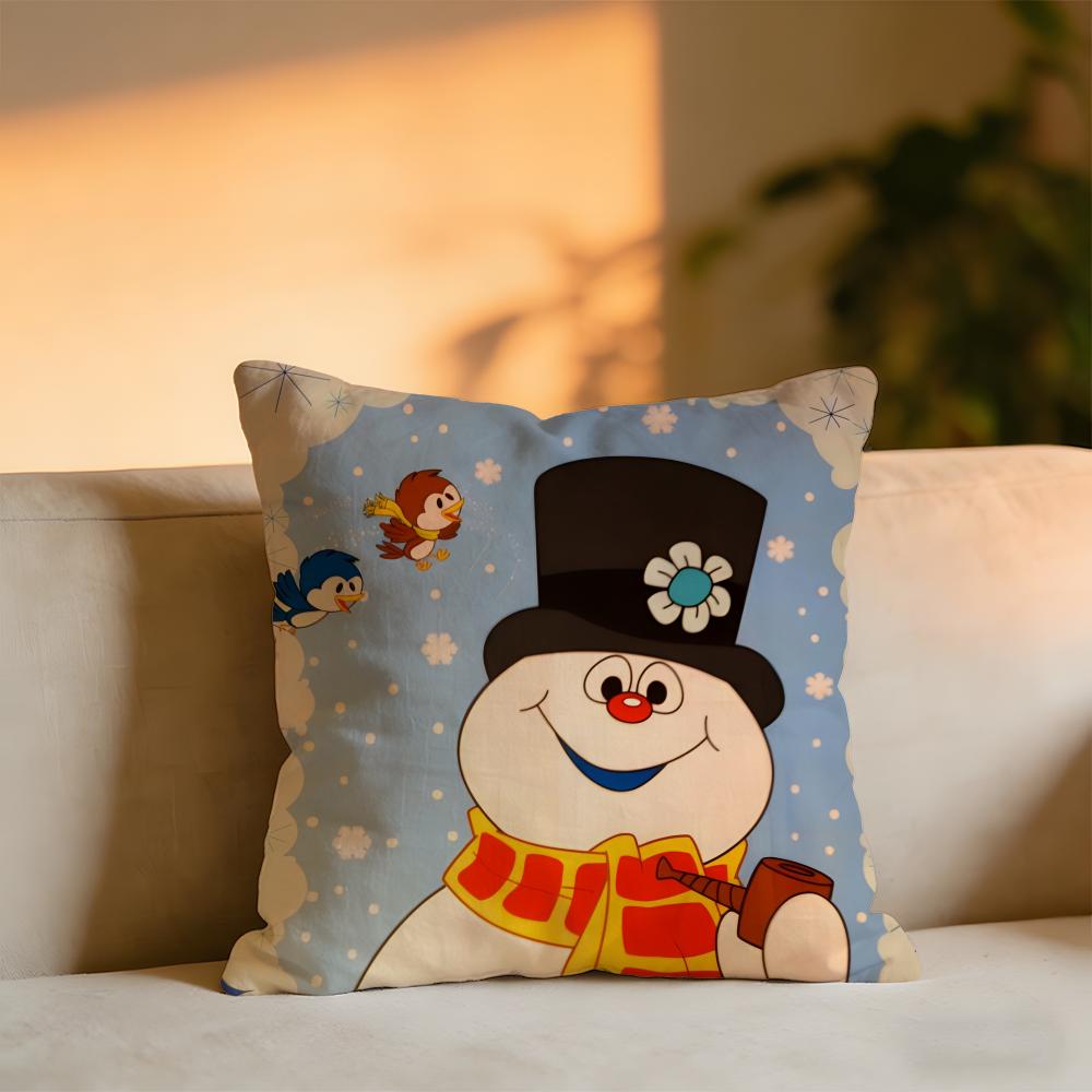 Frosty The Snowman Cushion Cover Cozy Velvet Throw PillowSoft Warm Cushion For Sofa Bed 30X30cm
Frosty The Snowman Cushion Cover Cozy Velvet Throw PillowSoft Warm Cushion For Sofa Bed 30X30cm